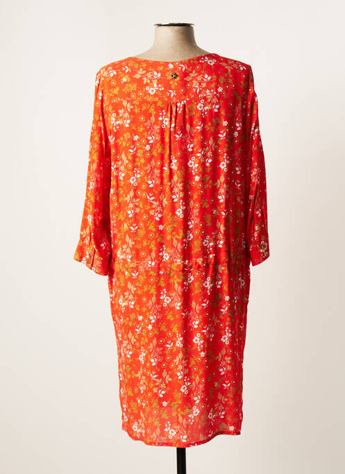 Robe mi-longue orange LE PETIT BAIGNEUR pour femme