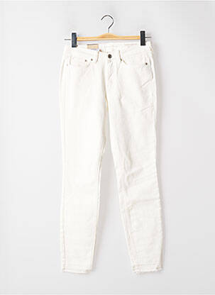 Jeans coupe slim blanc TOM TAILOR pour femme