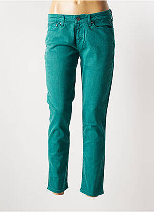Jeans coupe slim vert LEVIS pour femme