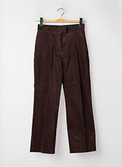 Pantalon flare marron COMPTOIR DES COTONNIERS pour femme seconde vue