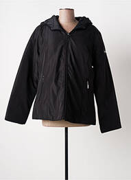 Blouson capuche noir ALESSANDRO DELL'ACQUA homme