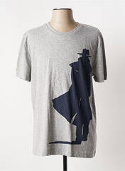 T-shirt gris MCS pour homme seconde vue