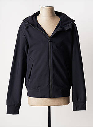 Blouson capuche noir ALESSANDRO DELL'ACQUA homme