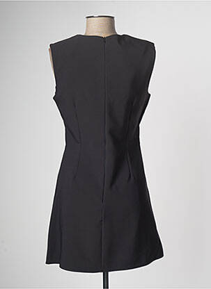 Robe courte sans manche sans manche noir RINASCIMENTO femme