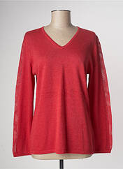 Pull rouge MARBLE pour femme seconde vue