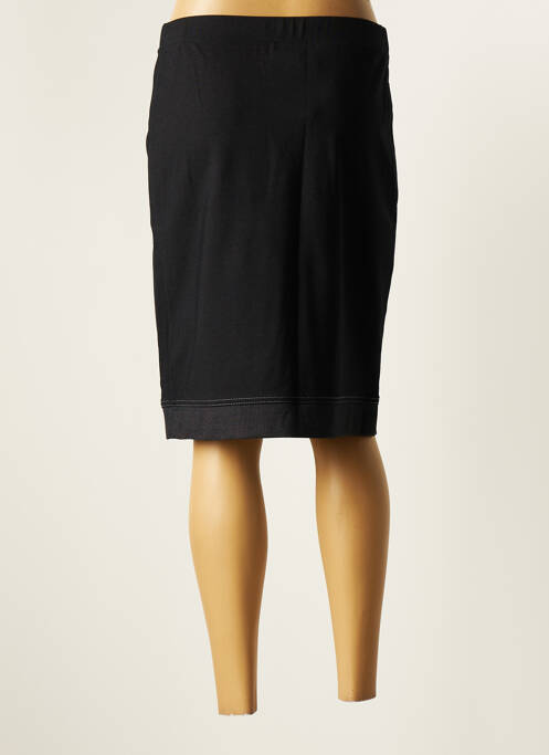 Jupe mi-longue noir CHRISTINE LAURE pour femme