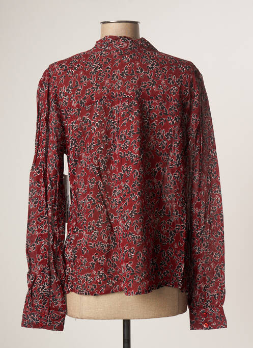 Chemisier rouge AGATHE & LOUISE pour femme