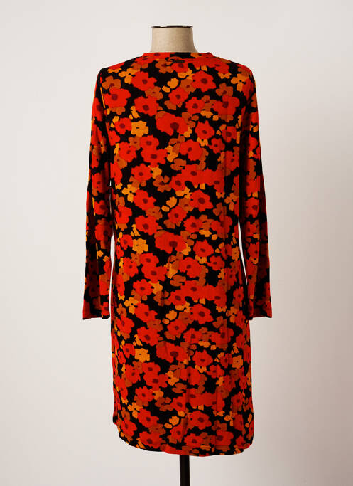 Robe mi-longue orange AGATHE & LOUISE pour femme