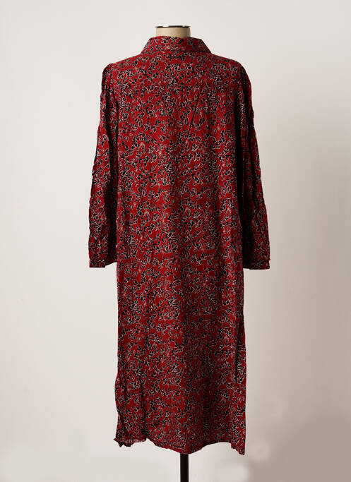 Robe mi-longue rouge AGATHE & LOUISE pour femme