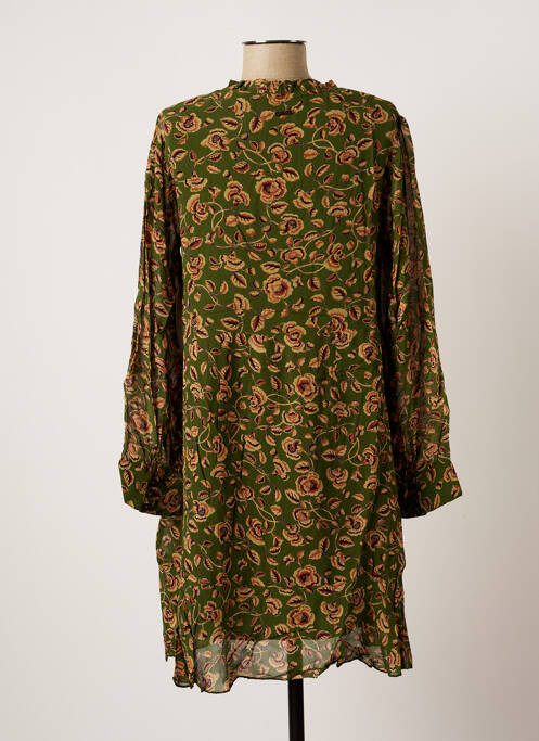 Robe mi-longue vert AGATHE & LOUISE pour femme