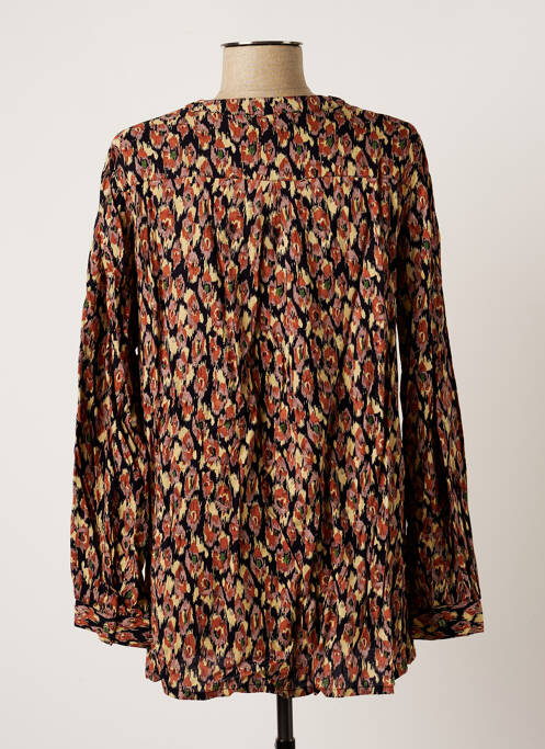 Tunique manches longues marron AGATHE & LOUISE pour femme