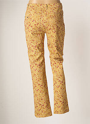 Pantalon slim stretch taille normale jaune AGATHE & LOUISE femme