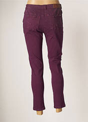 Pantalon 7/8 violet AGATHE & LOUISE pour femme seconde vue