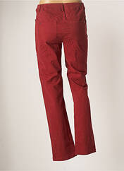 Pantalon slim rouge AGATHE & LOUISE pour femme seconde vue