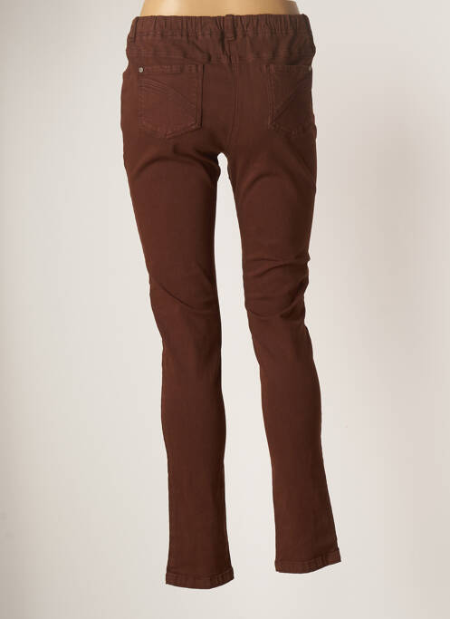 Jegging marron AGATHE & LOUISE pour femme