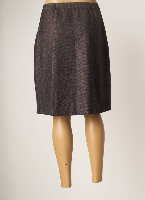 Jupe mi-longue noir AGATHE & LOUISE pour femme