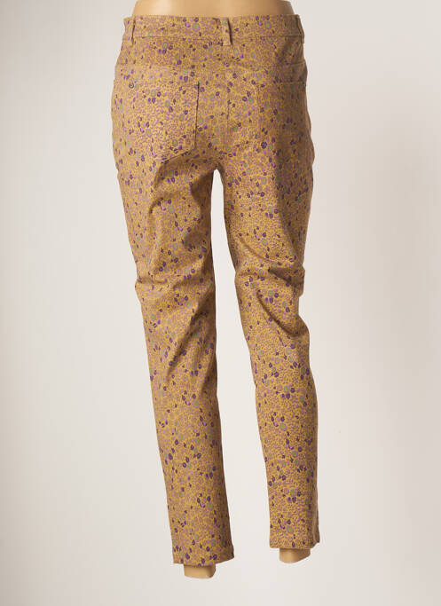 Pantalon 7/8 jaune AGATHE & LOUISE pour femme