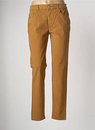 Pantalon slim stretch taille normale beige LOLA ESPELETA femme
