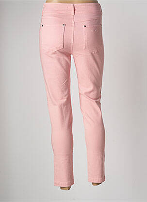 Jeans coupe slim slim taille haute rose ANA SOUSA femme