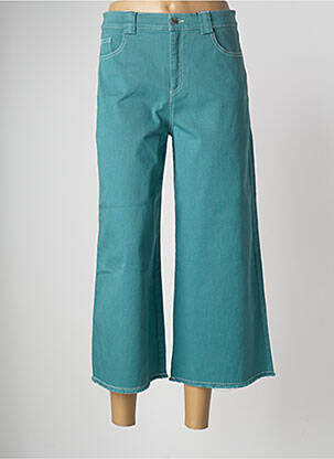 Pantacourt taille haute taille haute vert ANA SOUSA femme