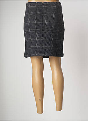Jupe courte taille à pinces gris LE PETIT BAIGNEUR femme