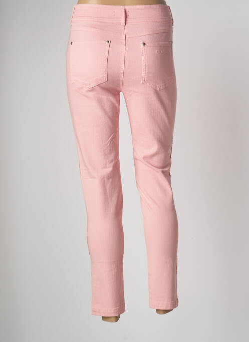 Jeans coupe slim rose ANA SOUSA pour femme