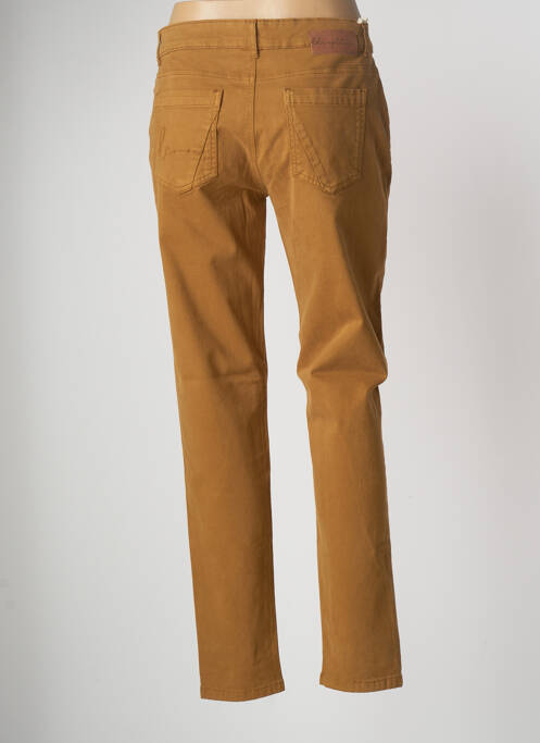 Pantalon slim beige LOLA ESPELETA pour femme