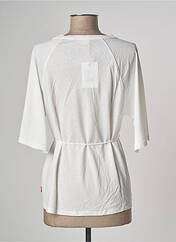 T-shirt blanc TEMPERATURA pour femme seconde vue
