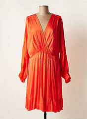 Robe mi-longue orange PIMENT ROUGE pour femme seconde vue