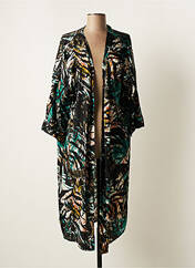 Veste kimono vert PIMENT ROUGE pour femme seconde vue
