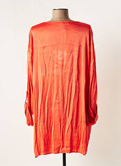Tunique manches longues orange PIMENT ROUGE pour femme seconde vue