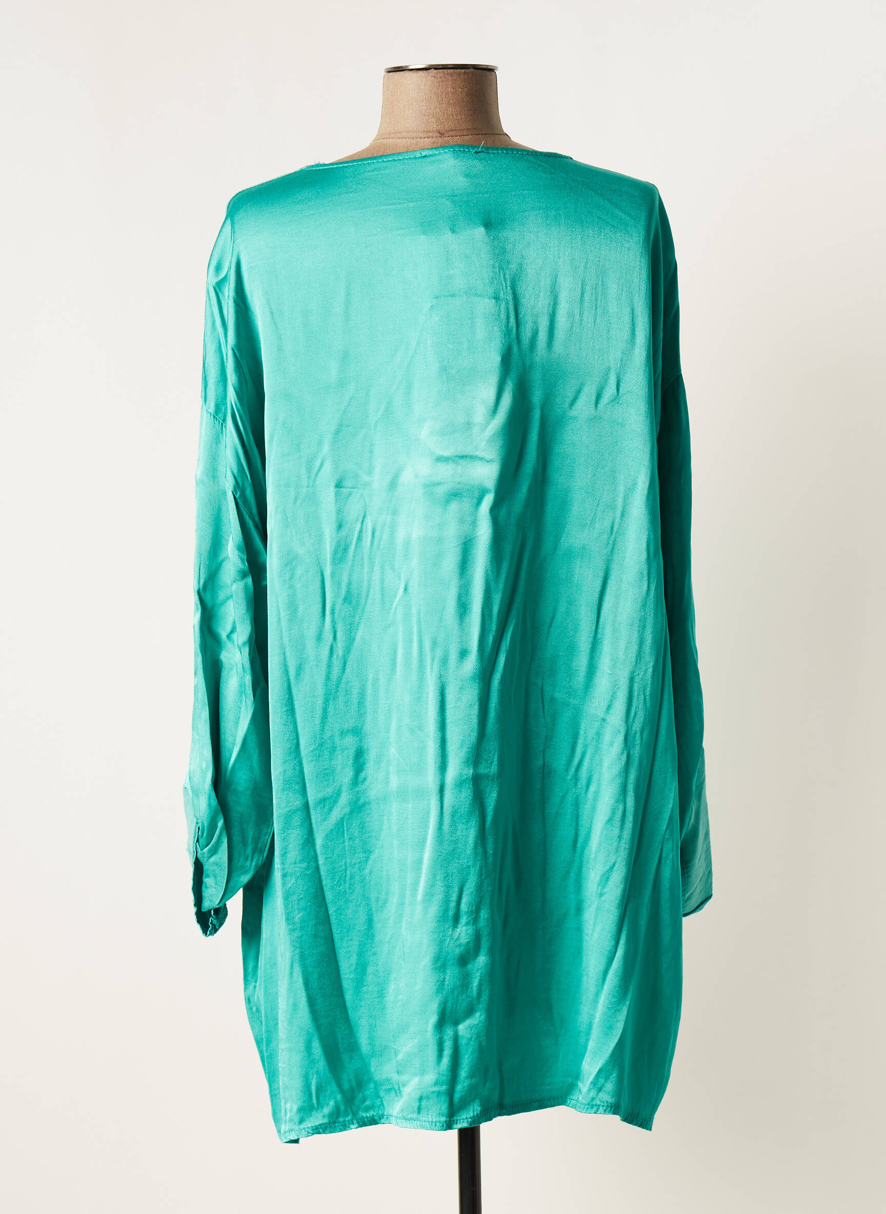 Piment Rouge Tuniquemanchelongue Femme De Couleur Bleu 2142376bleu00