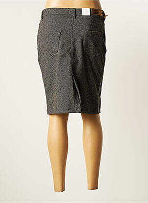Jupe mi-longue taille normale gris DENIM &DRESS femme