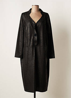 Robe mi-longue noir KOKOMARINA pour femme