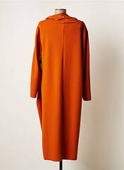Robe mi-longue orange ELEONORA AMADEI pour femme seconde vue