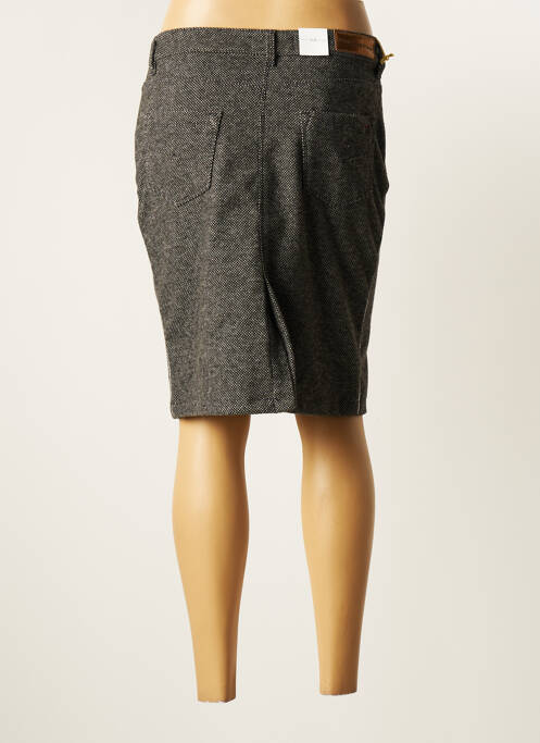 Jupe mi-longue gris DENIM &DRESS pour femme