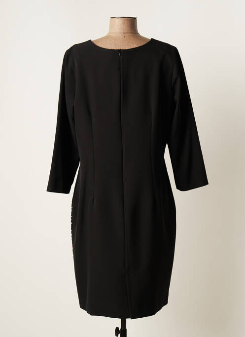 Robe mi-longue noir CRISTINA BARROS pour femme