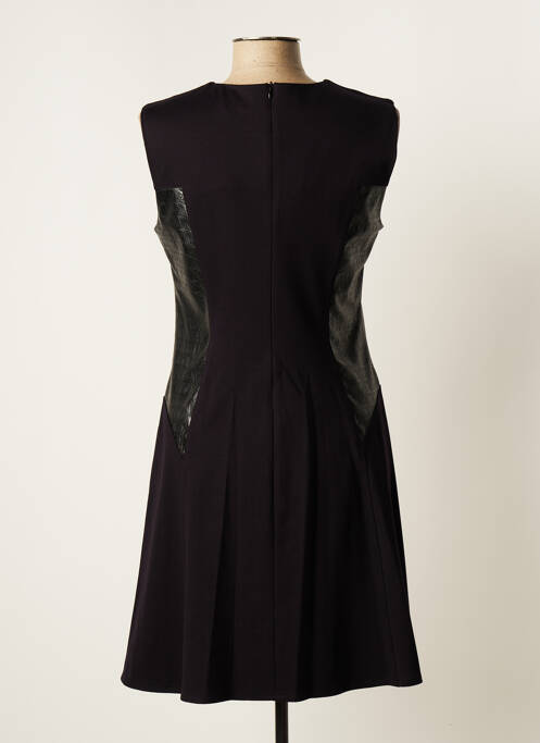 Robe mi-longue noir ELEONORA AMADEI pour femme