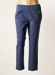 Pantalon 7/8 bleu BRUNO SAINT HILAIRE pour femme seconde vue
