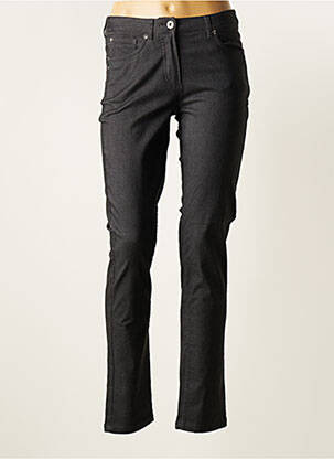 Pantalon slim gris BRANDTEX pour femme