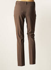 Pantalon slim marron BRANDTEX pour femme seconde vue