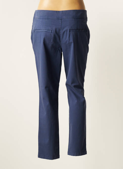 Pantalon 7/8 bleu BRUNO SAINT HILAIRE pour femme