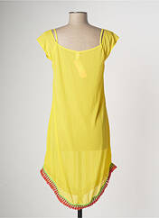 Robe de plage jaune ANTIGEL pour femme seconde vue