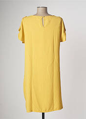 Robe mi-longue jaune HALOGENE pour femme seconde vue
