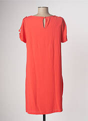 Robe mi-longue orange HALOGENE pour femme seconde vue