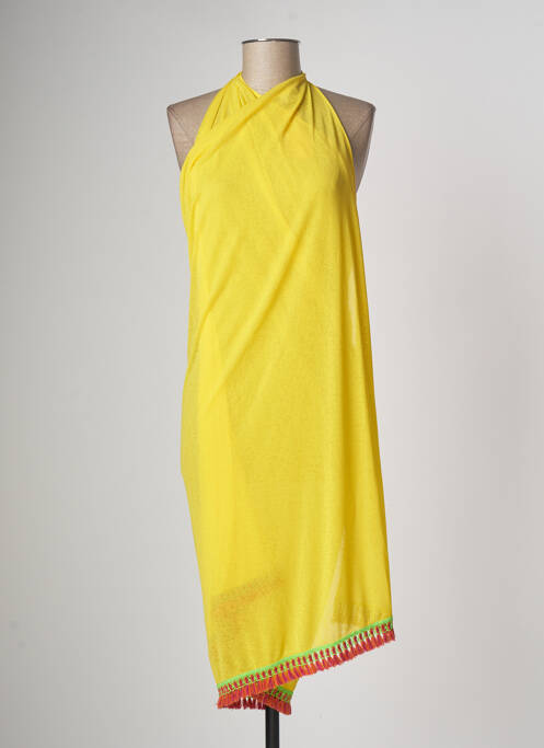 Paréo jaune ANTIGEL pour femme