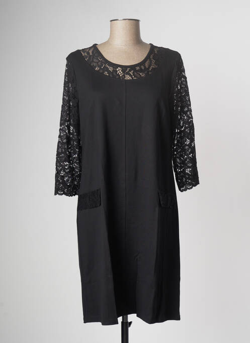 Robe courte noir HALOGENE pour femme