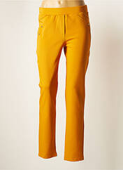 Pantalon slim jaune HALOGENE pour femme seconde vue