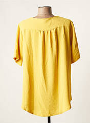 Tunique manches courtes jaune HALOGENE pour femme seconde vue