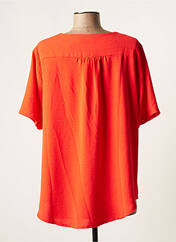 Tunique manches courtes orange HALOGENE pour femme seconde vue